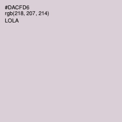 #DACFD6 - Lola Color Image