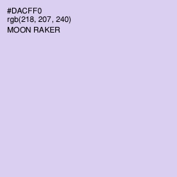 #DACFF0 - Moon Raker Color Image