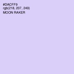 #DACFF9 - Moon Raker Color Image