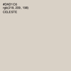 #DAD1C6 - Celeste Color Image