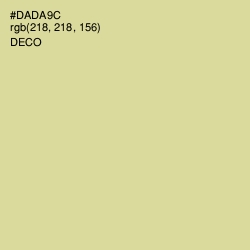 #DADA9C - Deco Color Image