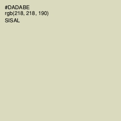 #DADABE - Sisal Color Image