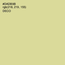 #DADB9B - Deco Color Image