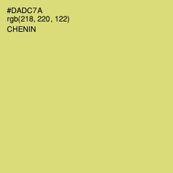 #DADC7A - Chenin Color Image