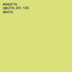 #DADF7A - Chenin Color Image