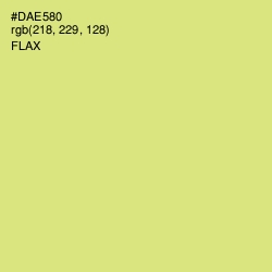 #DAE580 - Flax Color Image