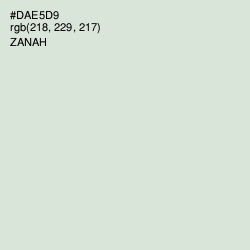 #DAE5D9 - Zanah Color Image