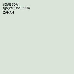 #DAE5DA - Zanah Color Image