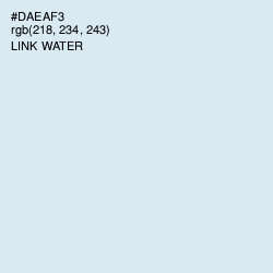 #DAEAF3 - Link Water Color Image