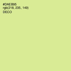 #DAEB95 - Deco Color Image