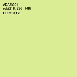 #DAEC94 - Primrose Color Image