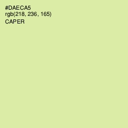 #DAECA5 - Caper Color Image