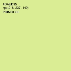 #DAED95 - Primrose Color Image