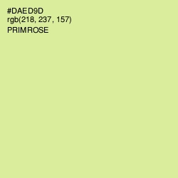 #DAED9D - Primrose Color Image