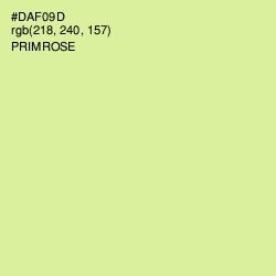 #DAF09D - Primrose Color Image