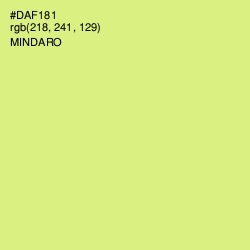 #DAF181 - Mindaro Color Image