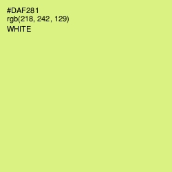 #DAF281 - Mindaro Color Image