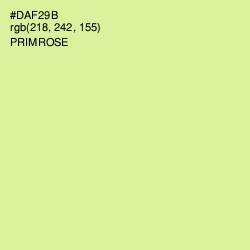 #DAF29B - Primrose Color Image