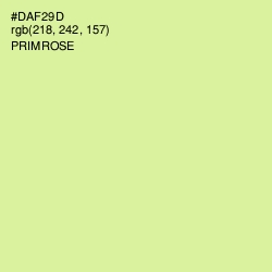 #DAF29D - Primrose Color Image