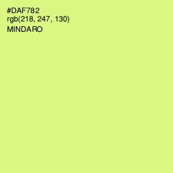 #DAF782 - Mindaro Color Image