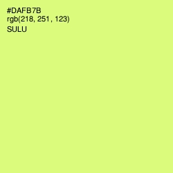 #DAFB7B - Sulu Color Image