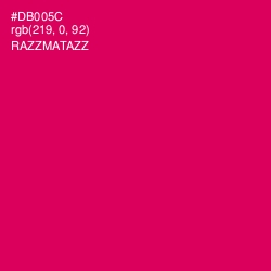 #DB005C - Razzmatazz Color Image