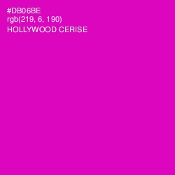#DB06BE - Hollywood Cerise Color Image
