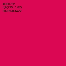 #DB0752 - Razzmatazz Color Image