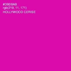 #DB0BAB - Hollywood Cerise Color Image