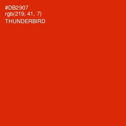#DB2907 - Thunderbird Color Image