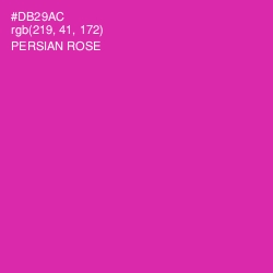 #DB29AC - Persian Rose Color Image