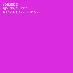 #DB2BDE - Razzle Dazzle Rose Color Image