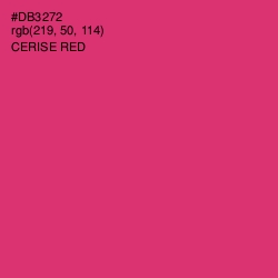 #DB3272 - Cerise Red Color Image