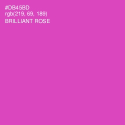 #DB45BD - Brilliant Rose Color Image