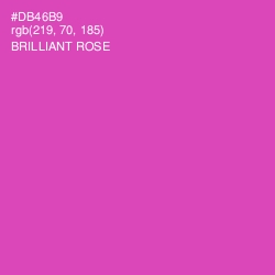 #DB46B9 - Brilliant Rose Color Image