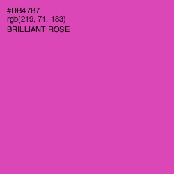 #DB47B7 - Brilliant Rose Color Image