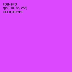 #DB48FD - Heliotrope Color Image