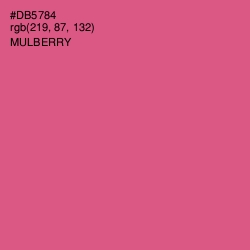 #DB5784 - Mulberry Color Image