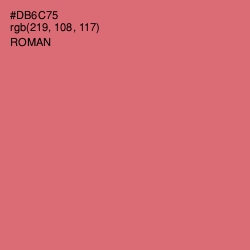 #DB6C75 - Roman Color Image