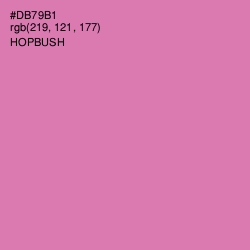 #DB79B1 - Hopbush Color Image