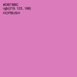 #DB7BBC - Hopbush Color Image