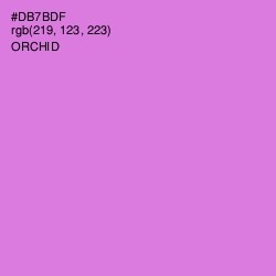 #DB7BDF - Orchid Color Image