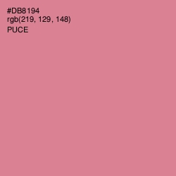 #DB8194 - Puce Color Image