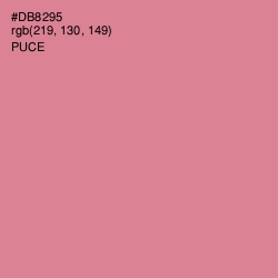 #DB8295 - Puce Color Image