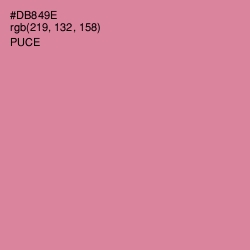 #DB849E - Puce Color Image