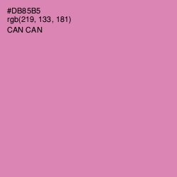 #DB85B5 - Can Can Color Image