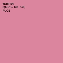 #DB869E - Puce Color Image