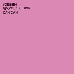 #DB88B4 - Can Can Color Image