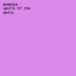 #DB89EA - Lavender Magenta Color Image