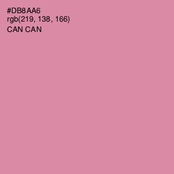 #DB8AA6 - Can Can Color Image